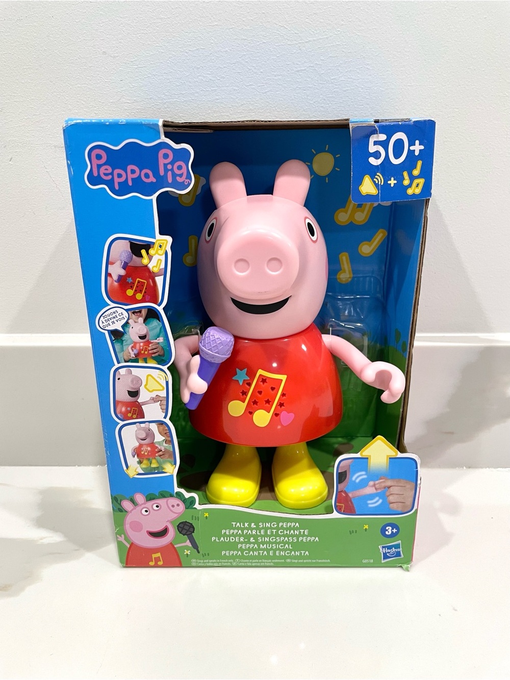 NEW Peppa Pig Talk & Sing Peppa Doll Toy